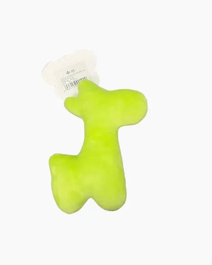 Peluche Dinosaurio Chillón Amarillo Para Perro 14 Cm