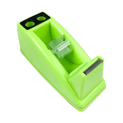 Dispensador de Cinta Adhesiva Diurex 10x5x4 cm Verde
