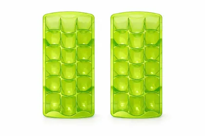 Hielera Flexible Sale Fácil 18 Cubos 2 Piezas Verde