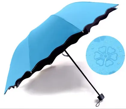 Paraguas Mágico Compacto Protección UV Azul Cielo