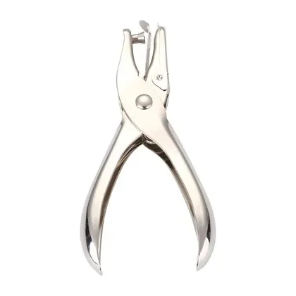 Pinza Perforadora Lomarey 1 Orificio 6 mm Plateada