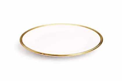 Plato Pequeño Dorado Modelo A80