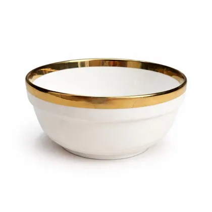 Plato Tazón Pequeño Dorado Modelo A516