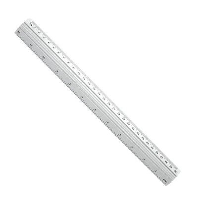 Regla Metálica de Acero Inoxidable 30 cm
