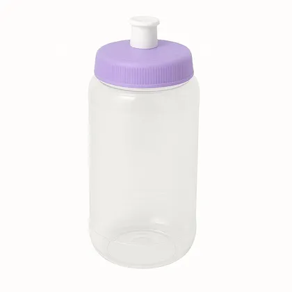 Tapa con Chupón para Vaso Color Lila