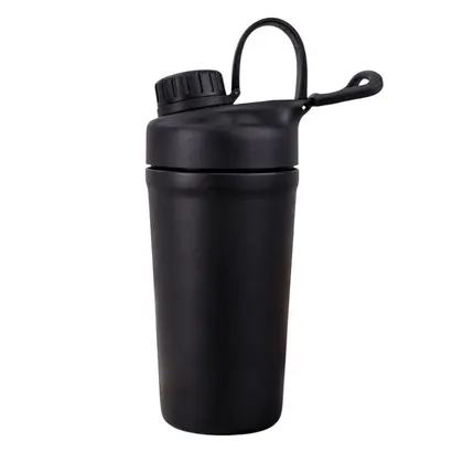 Shaker de Acero Inoxidable 590 ml Negro