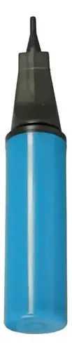 Bomba Manual Para Inflar Globos Azul Claro