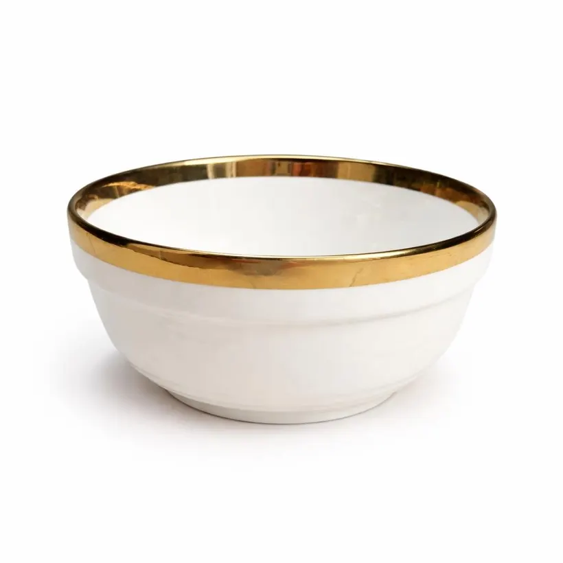 Plato Tazón Pequeño Dorado Modelo A516