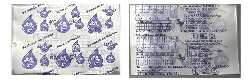 Millar de Sellos de Garantía Termoencogibles Gota Azul